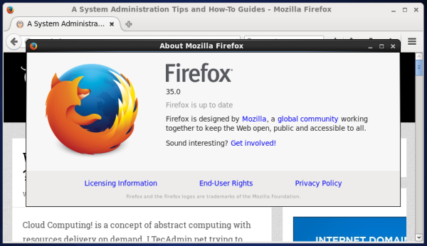 Firefox 35