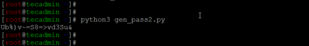 How To Generate Random Password In Python TecAdmin