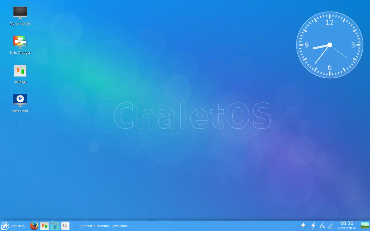 Chalet OS as Windows