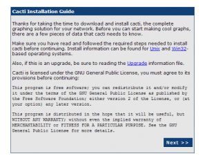 cacti-install-step-1