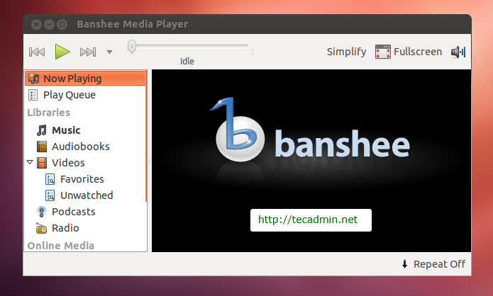 banshee music player ubuntu