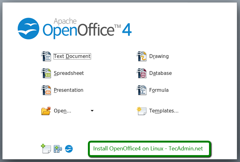 apache openoffice 4.1.9