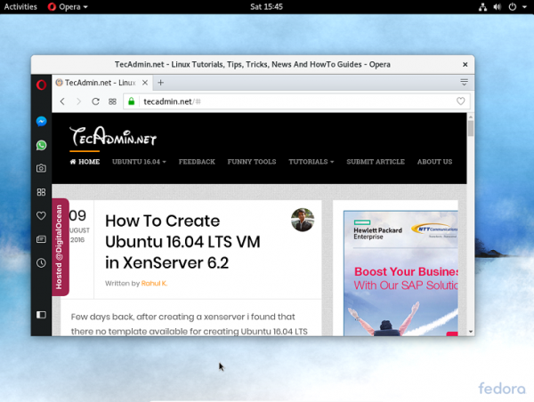 how to install tor browser in fedora