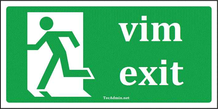 How to Save and Quit from Vim