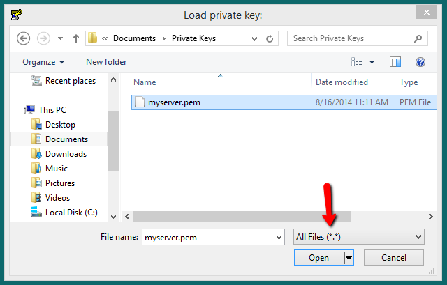 convert pem key to pfx openssl