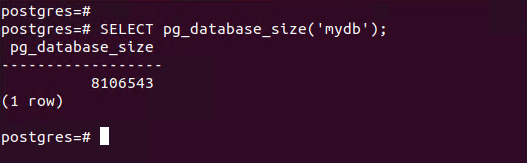 How To Find PostgreSQL Database Size TecAdmin