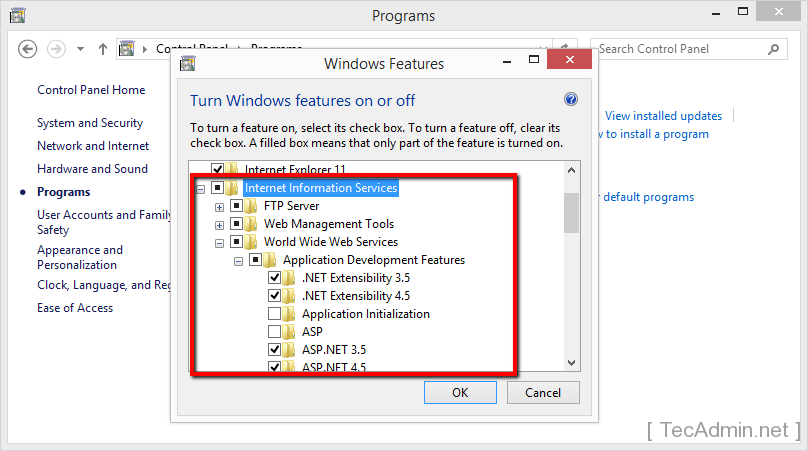 Install IIS on Windows 3
