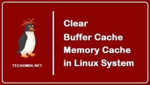 How to Clear Memory Buffer Cache in Linux