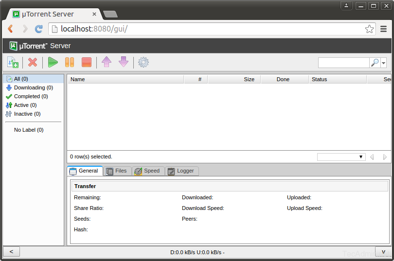 Localhost client. Linux utorrent. Utorrent Server Linux.