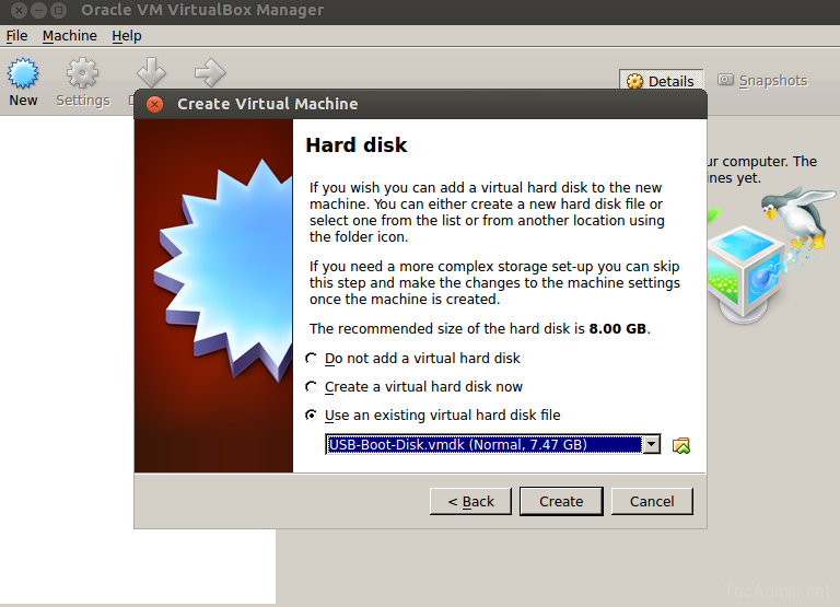 usb flash drive virtual box windows guest linux host