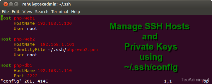 ssh tunnel mac private key