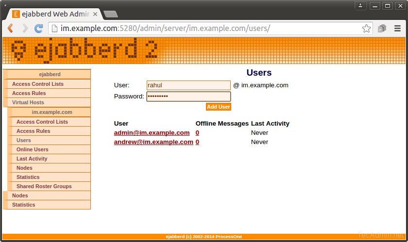 ejabberd data access layer