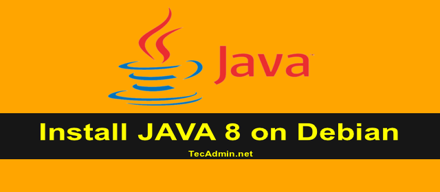 Как установить java 8 на debian 10