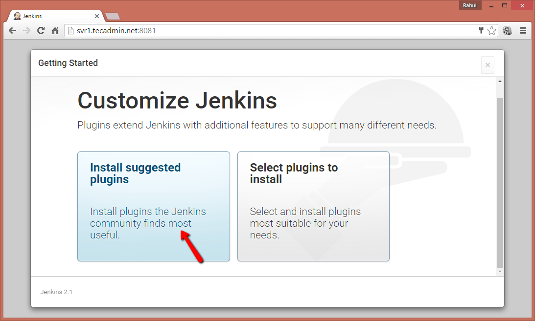 Install and Use Jenkins 2