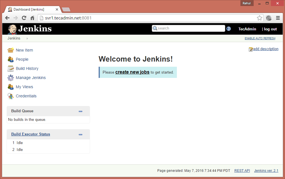Install and Use Jenkins 4