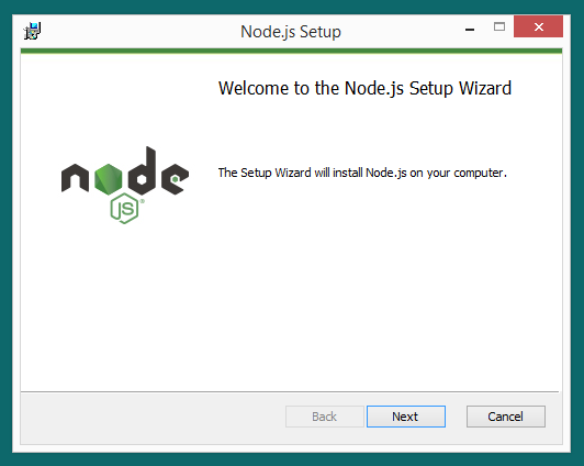 node js nvm install windows