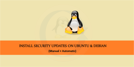 Install Security Updates in Ubuntu & Debian