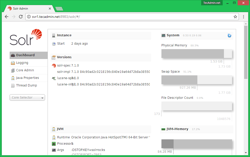 apache lucene windows