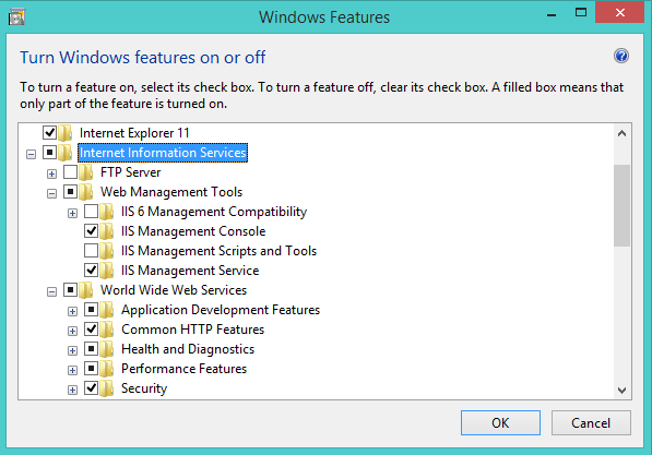 Install IIS on Windows - Step 3.1