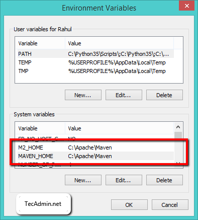 How to Install Apache Maven on Windows   TecAdmin - 71