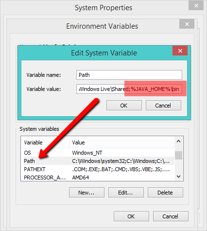 windows echo path