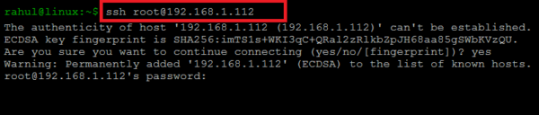 How To Use Ssh To Connect Remote Linux Server Tecadmin