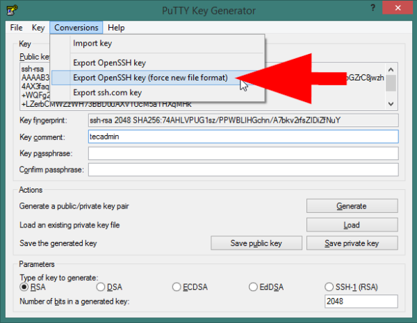 How To Convert PPK To PEM File Using Command TecAdmin