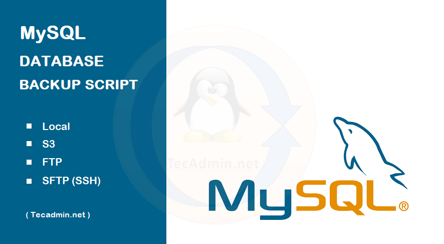 MySQL Database Backup Script - Bash
