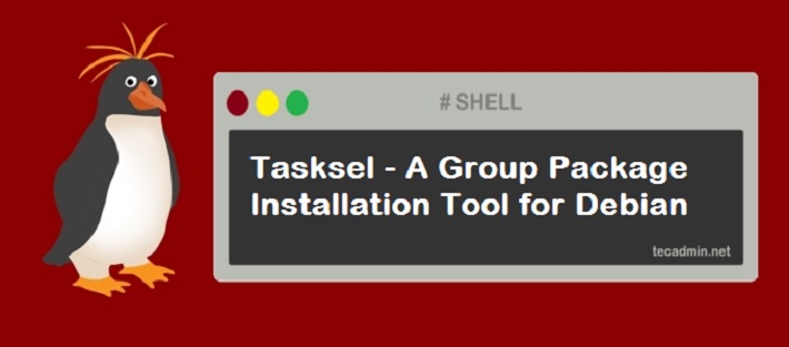 Tasksel Group Package installation