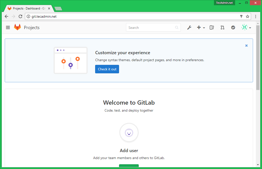 how to install gitlab on linux