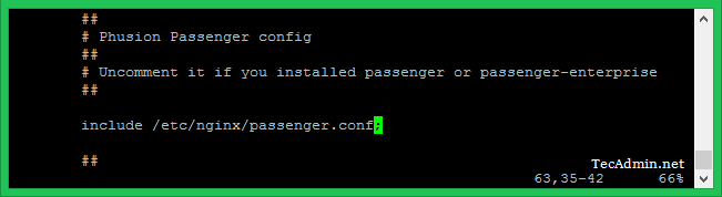 Deploy Ruby App with Nginx and Passenger on Ubuntu and Debian - 50