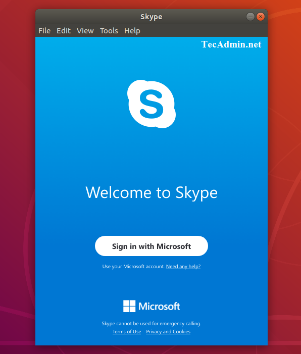 How to Install Skype on Debian   TecAdmin - 6