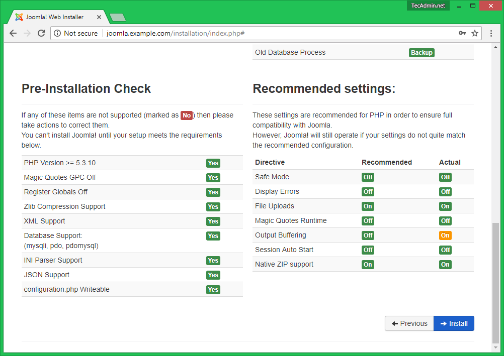 How to Install Joomla 3 9 CMS on Ubuntu  Debian  LinuxMint   TecAdmin - 75