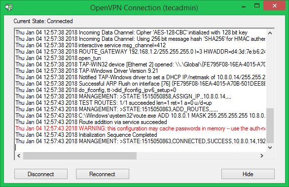 instal the new version for windows OpenVPN Client 2.6.5