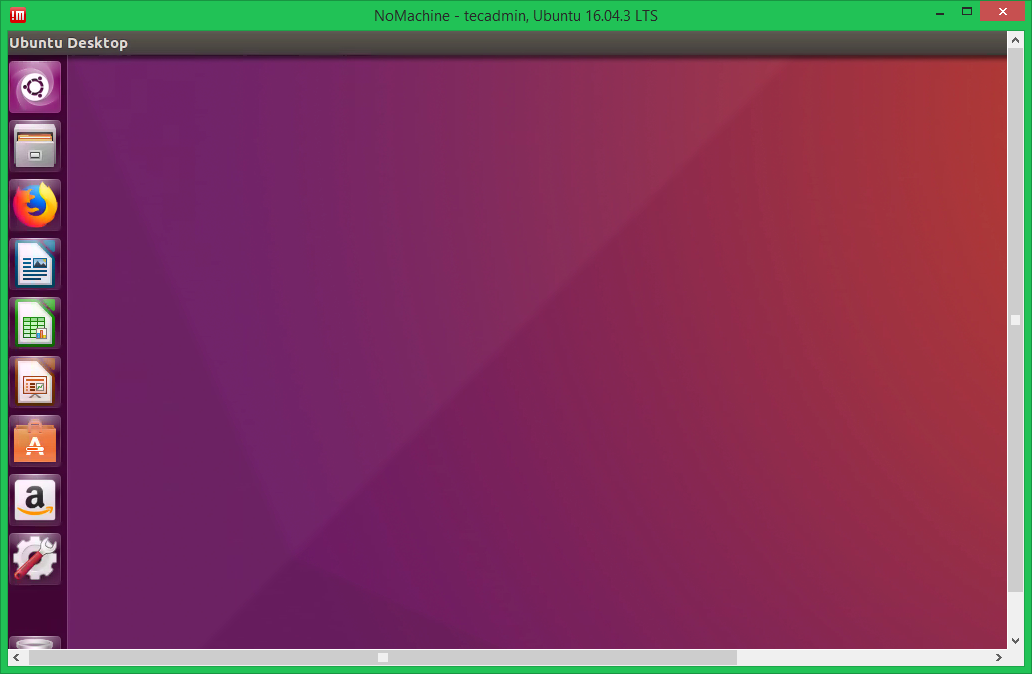 how to install nomachine from ubuntu console