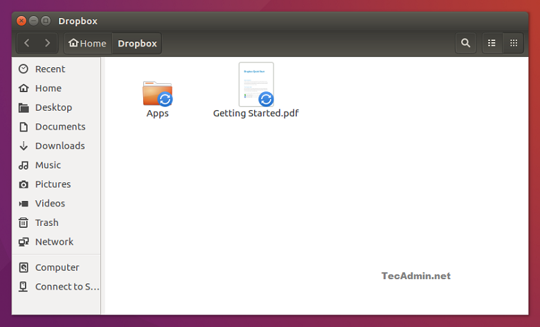 How to Install Dropbox on Ubuntu 18 04   16 04   TecAdmin - 24