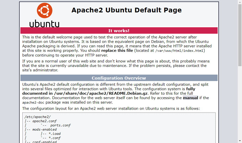 Install Apache LAMP on Ubuntu 18.04