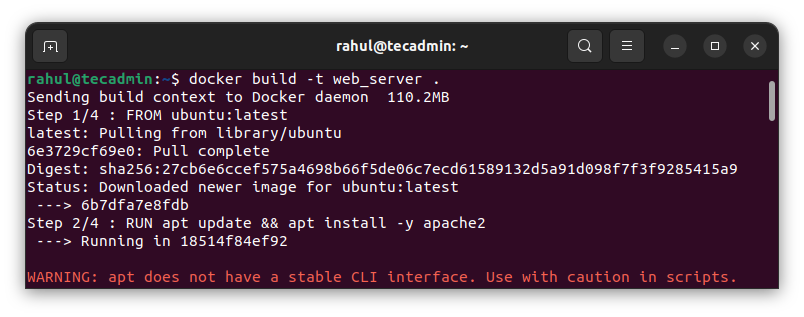 Installing and Using Docker on Ubuntu and Debian