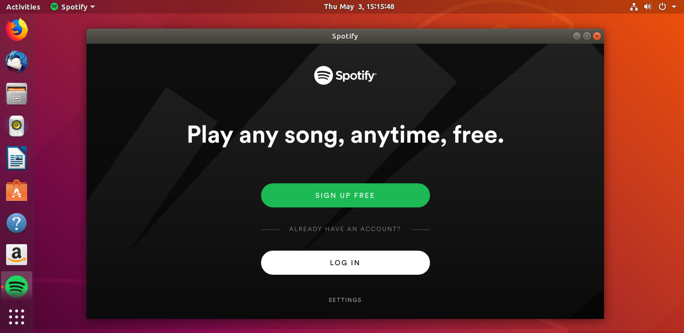 apt install spotify