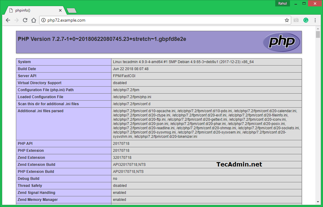 How to Install Multiple PHP Version with Apache on Debian 11 10   TecAdmin - 20