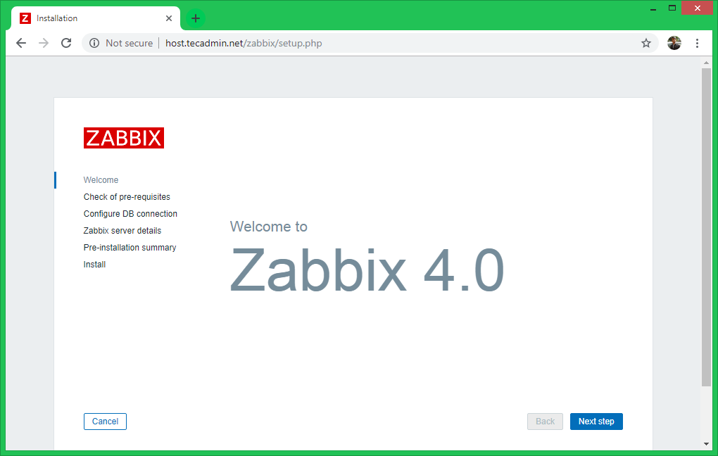 Install Zabbix on Centos
