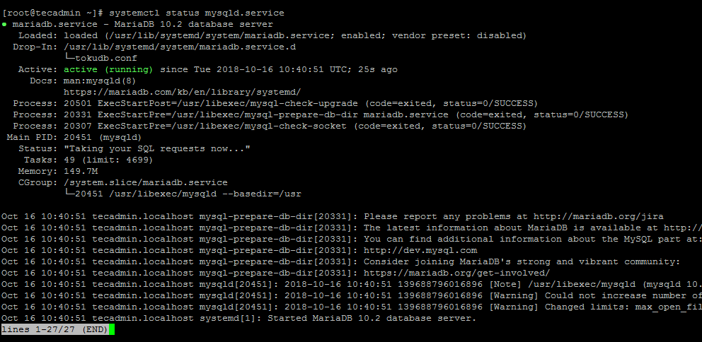 How to Install Apache  MySQL   PHP  LAMP  on Fedora - 86