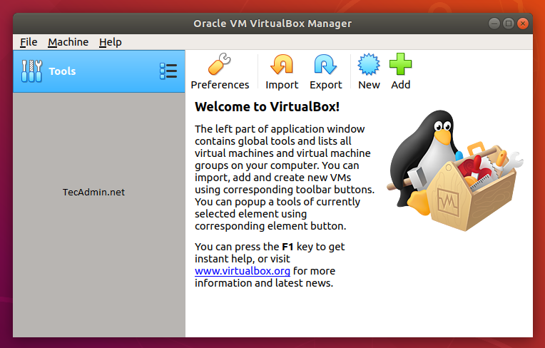 How to Install Oracle VirtualBox 6 0 on Debian 9 Stretch TecAdmin - 47