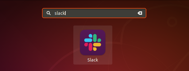 launch slack on ubuntu