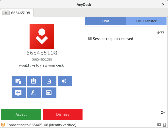 Install Anydesk Fedora 33