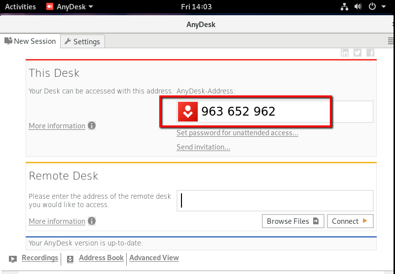 How to Install AnyDesk on Fedora  TeamViewer Alternative     TecAdmin - 65