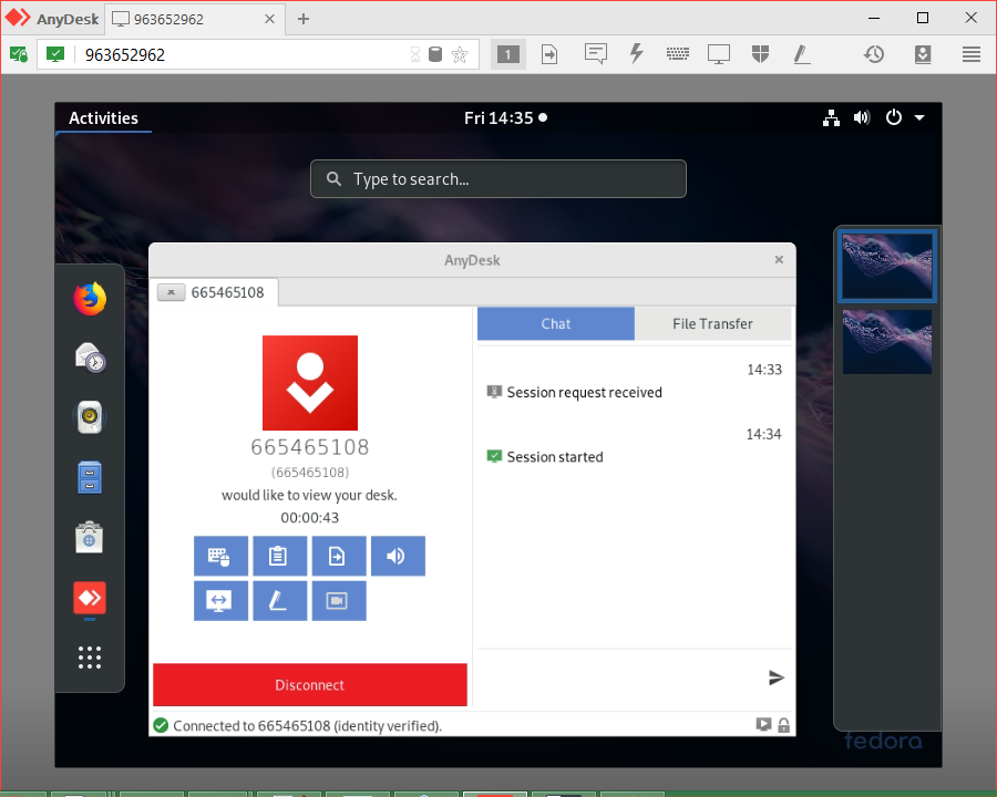 How to Install AnyDesk on Fedora  TeamViewer Alternative     TecAdmin - 54