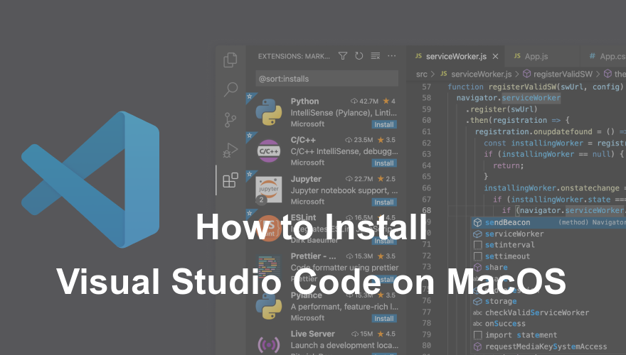 How to Download and Install Visual Studio on MacOS? - GeeksforGeeks