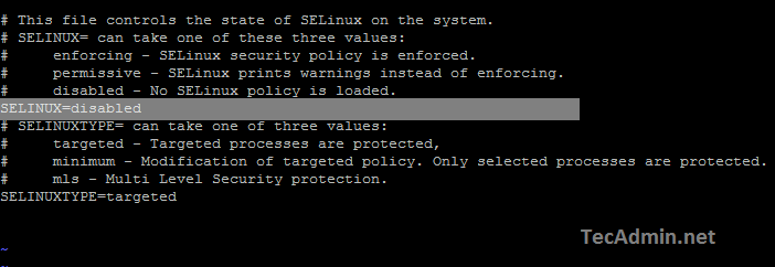 После отключения selinux не загружается centos