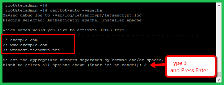 How to Setup Let s Encrypt SSL with Apache on CentOS 8 - 35